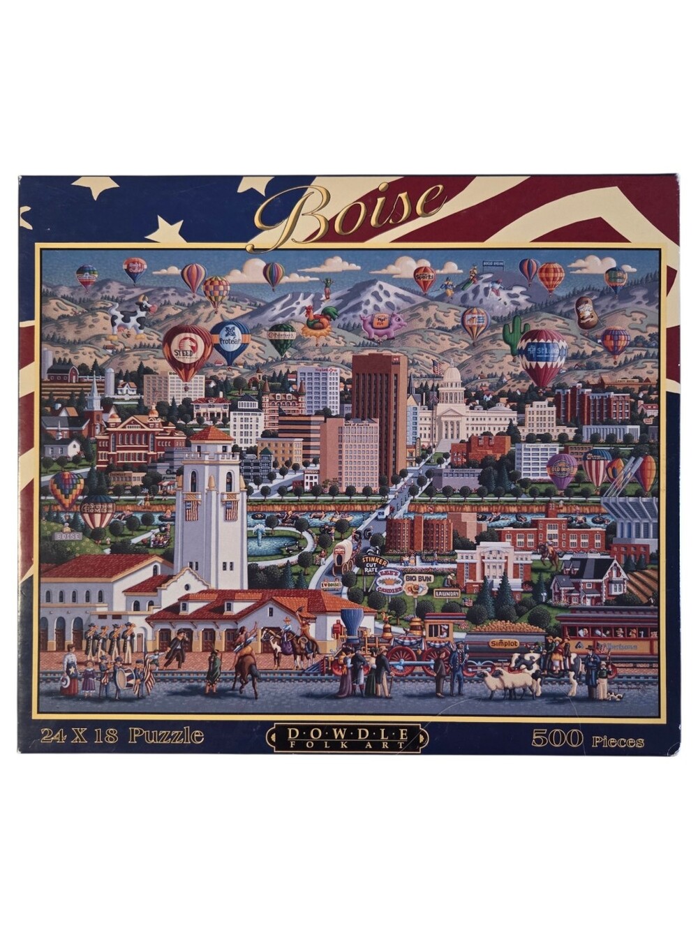 Dowdle - Boise - 500 Piece Jigsae Puzzle